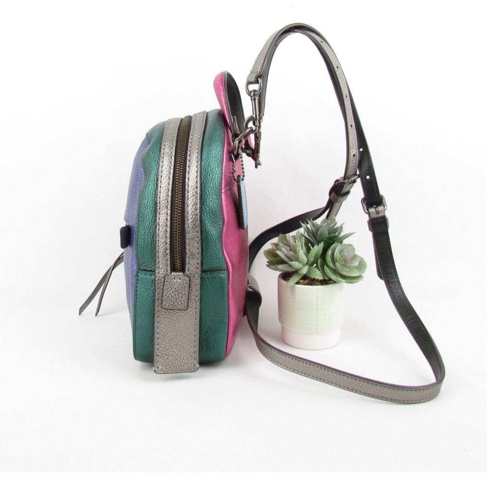 Authentic Coach Colorblock Andi Backpack - Picture 5 of 8